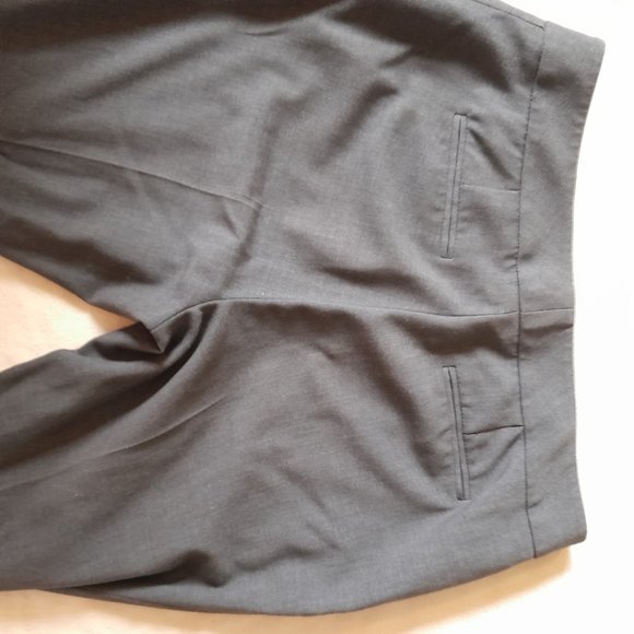 4/$20 sale Calvin Klein Stretch Dress Pants Straight Leg Trouser EUC Grey - Picture 4 of 7